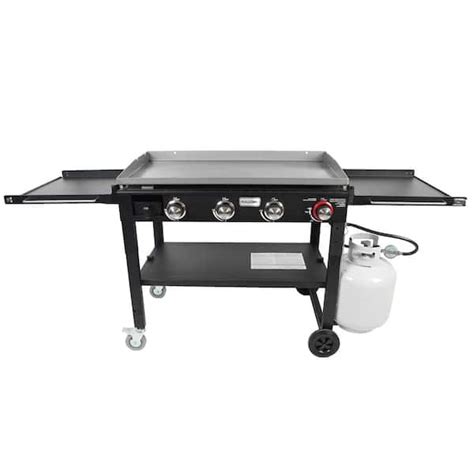 Razor Portable 4-Burner Griddle with Foldable Shelves for India | Ubuy