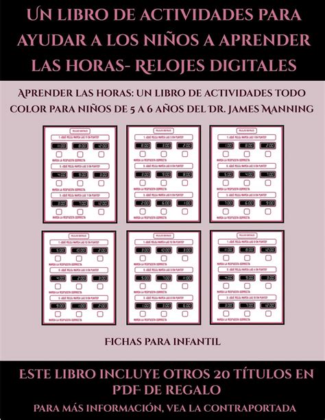 Buy Fichas para infantil (Un libro de actividades para ayudar a los ...