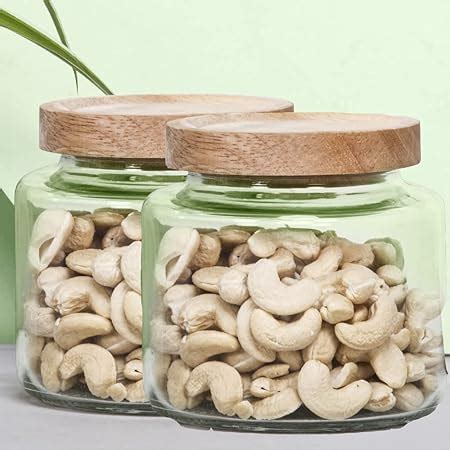 Buy Anko 1 Litre Acrylic Airtight Food Storage Container With Bamboo ...