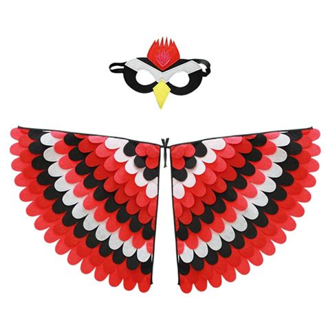 Ehfomius Kids Halloween Bird Wing Costume with Mask - Perfect India | Ubuy