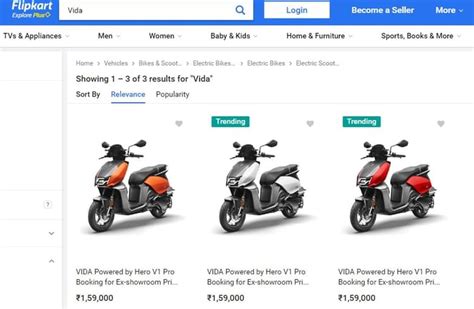Vida V1 e-scooter now on Flipkart | Autocar Professional