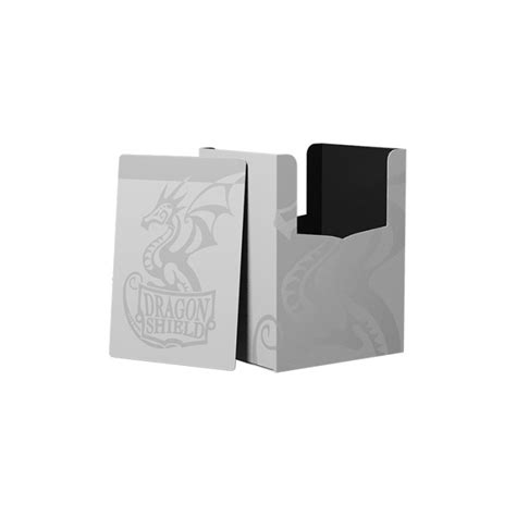 Dragon Shield Deck Shell - Бяла - Ashen White