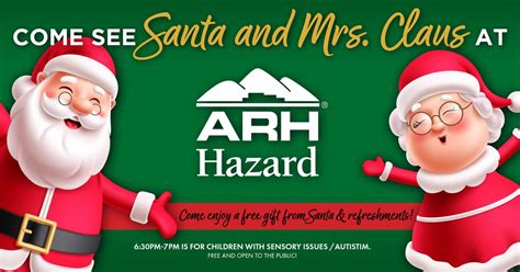 Meet Santa and Mrs. Claus, 100 Medical Center Drive, Hazard, KY, United ...