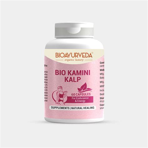 Kamini Capsule to Restore Energy Level | BIOAYURVEDA