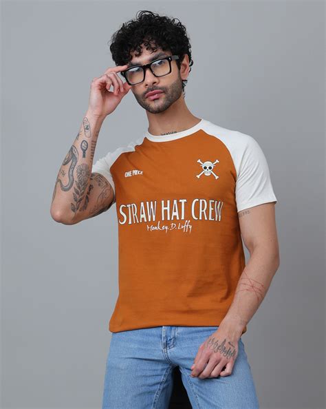One Piece Printed Regular Fit Tshirt For Men – Free Authority