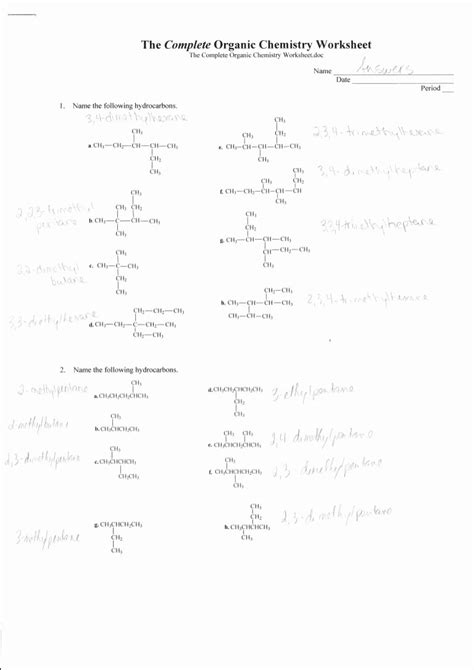 Image result for Functional Group Practice Problems Workbook