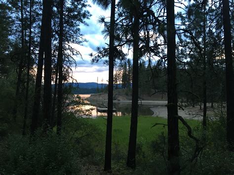 Spring Canyon Campground in Lake Roosevelt National Recreation Area ...