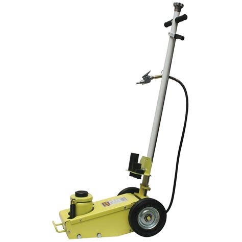 Esco Equipment [10448] 22 ton Air Hydraulic Floor Jack--Yellowjackit 22 ...