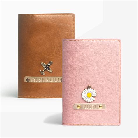 Customized Passport Cover, Leather Passport Wallet - The Messy Corner