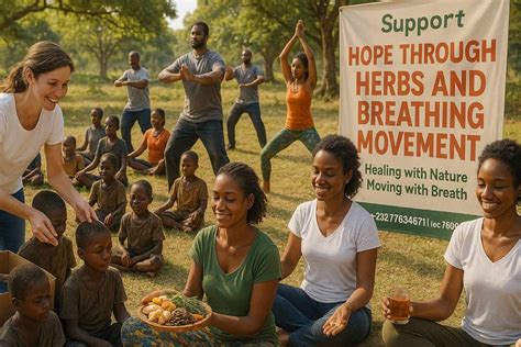 HOPE THOUGHT HERBS AND BREATHING MOVEMENT , Freetown, Sierra Leone, 31 ...