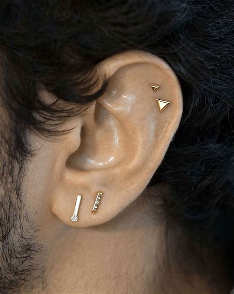 Ear Piercings That Look Great on Any Guy | Luxury Men's Earrings