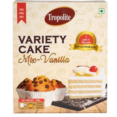 Variety Mix Eggless Cake Premixes 500g Tropolite – JITCO