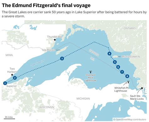 'The legend lives on': Wreck of the Edmund Fitzgerald still resonates ...