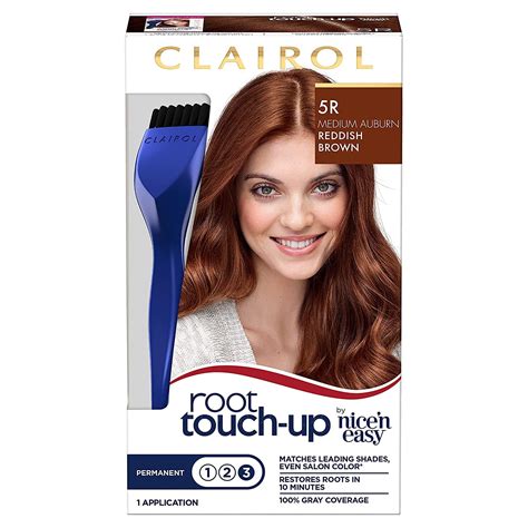 Clairol Root Touch-Up Hair Color, Medium Auburn, 1 Kosovo | Ubuy