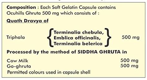 Buy HERBAL HILLS OCUHILLS 30 CAPSULE (PACK OF 4)EYE HEALTH SUPPLEMENT ...