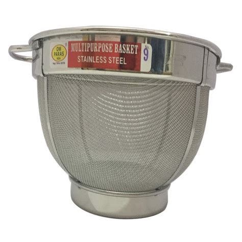 Stainless Steel Kitchen Rice Strainer Washing Bowl Dishwasher Safe Mesh ...