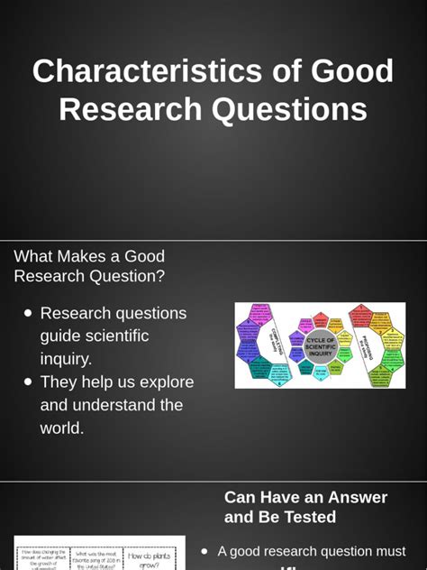 Research Questions Science 的图像结果