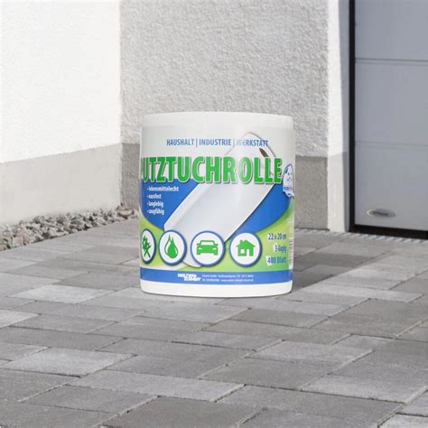 ROBBYROB Putztuchrolle, Format: 22 x 20 cm, weiß - hagebau.at