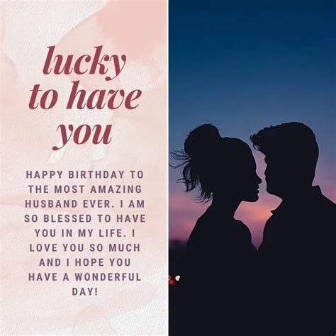 Romantic Birthday Wishes For Husband From Wife