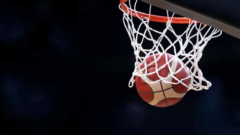 Download Basketball Swishing Through Net Wallpaper | Wallpapers.com