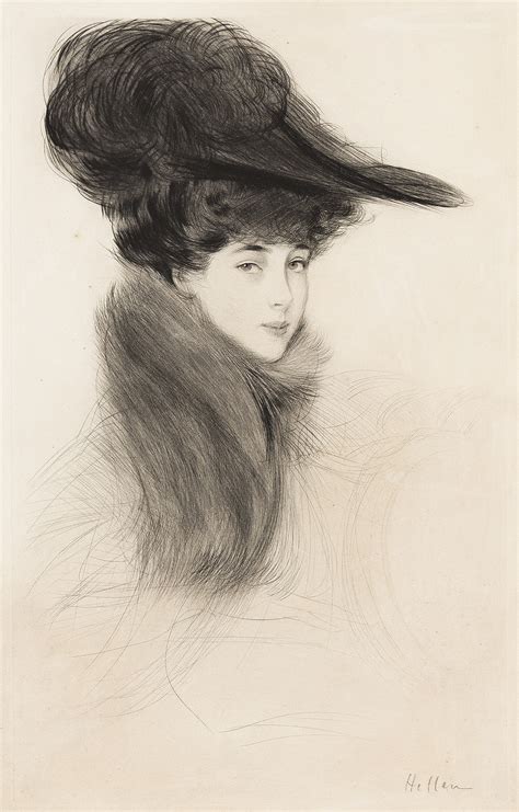 Paul César Helleu | La Duchesse de Marlborough. (Circa 1900) | MutualArt