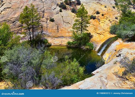 Upper Calf Creek Falls Desert Oasis Waterfall Views in Grand Staircase ...