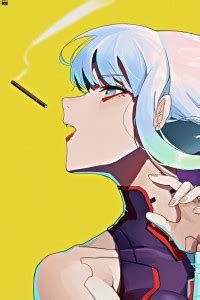 Cyberpunk Edgerunners Lucy Poster 12 x 18 inch 300 GSM Paper Print ...