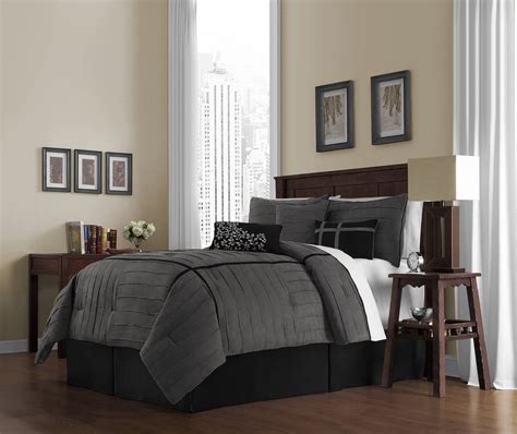 Charcoal Grey Comforter & Bedding Sets