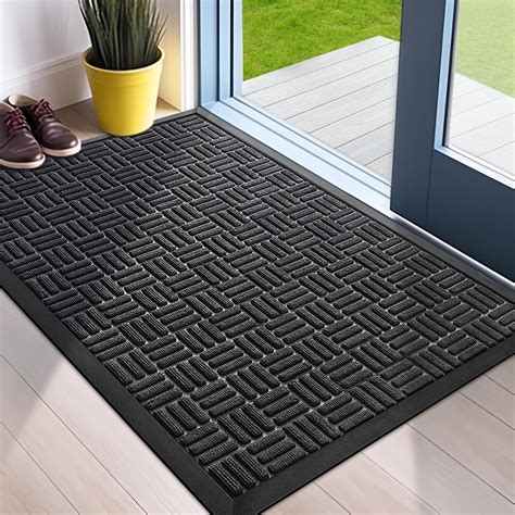 Amazon.com: Mibao Front Door Mat, Heavy Duty Durable Welcome Mat for ...