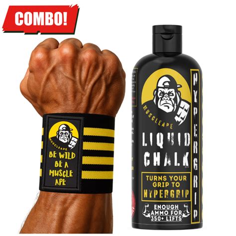 Liquid & Powder Chalk for Gym, Weightlifting & CrossFit | Muscleape India