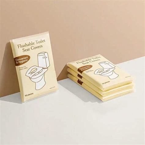 3 paquets (30 feuilles) de housses de siège de toilette, des housses de ...