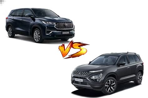 Toyota Innova Hycross vs Tata Safari: Two of the best 7-seater SUVs ...