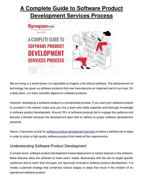PPT - A Complete Guide To Software Product Development Services Process ...