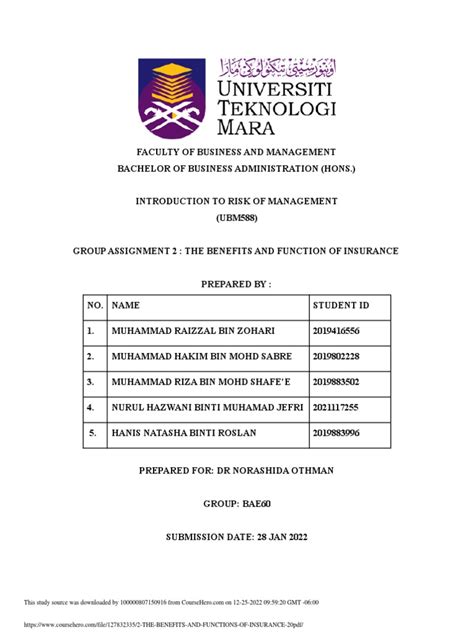 Image result for Functions of Insurance Lesson