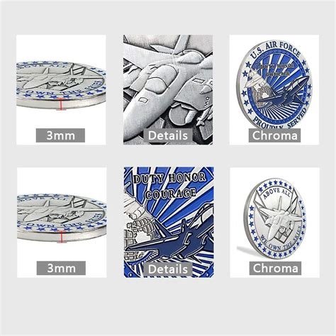 Buy Aomcisi U.S. Air Force Challenge Coin - USAF Armed Forces Prayer ...
