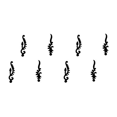 Comet Busters Black Bindi (15mm)(BIN573)