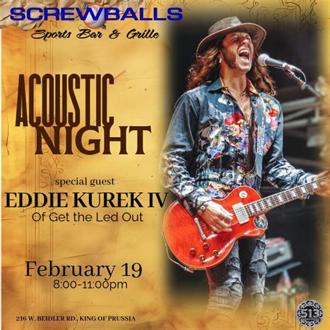 Screwballs welcomes the long awaited return of Eddie Kurek IV of Get ...
