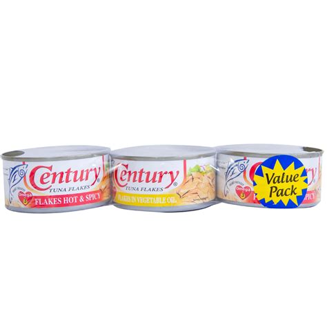 Century Tuna Flakes Assorted 3 x 180 g Online at Best Price | Lulu UAE