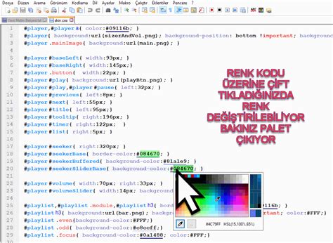 Image result for HTML Color Code Notepad