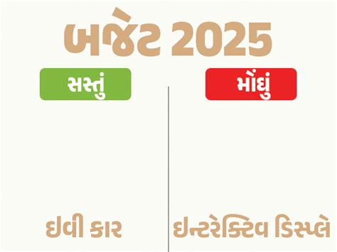 Budget 2025 Cheaper Costlier | Sasta Mehnga Complete Items List Updated