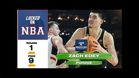 Memphis Grizzlies Draft Zach Edey in 2024 NBA Draft | weareiowa.com