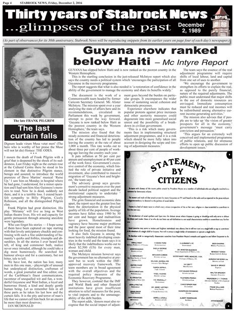 Guyana now ranked below Haiti - Stabroek News