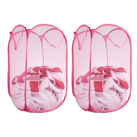 Kuber Industries Laundry Basket | Net Foldable Laundry | Nylon Storage ...