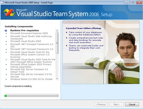 Microsoft Visual Studio 2008 Installation on Windows 7 as VS2008 SP1