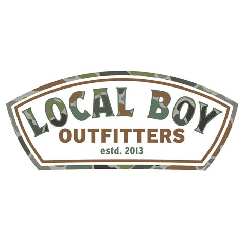 Forest Camo Label Decal – Local Boy Outfitters