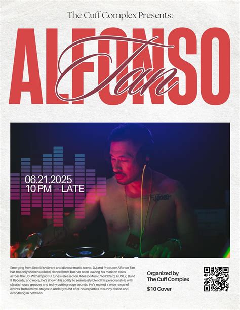 The Cuff Complex | You got plans Saturday, May 10th!? You do now. The ...