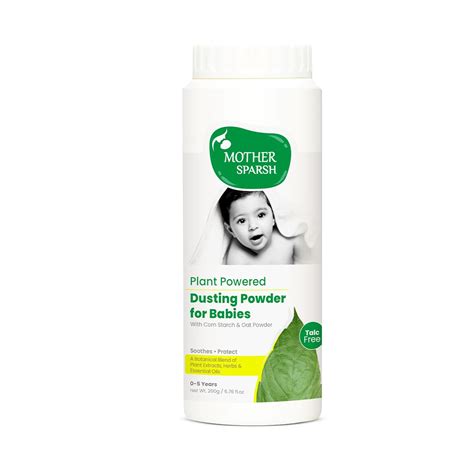 Buy Mother Sparsh Plant Powered Dusting Powder For Babies - 200g | Talc ...