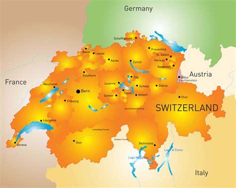 Map Switzerland