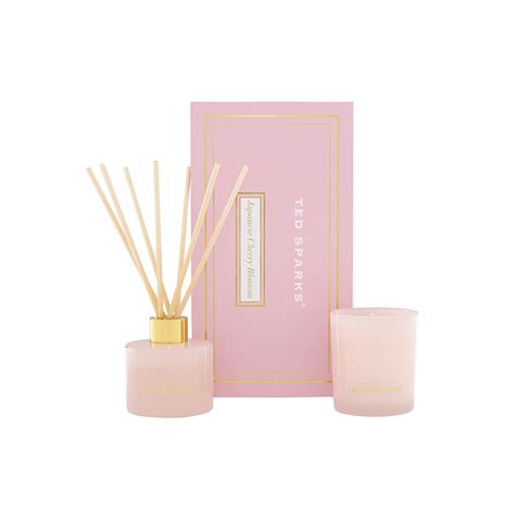 TED SPARKS - Candle & Diffuser Gift Set M - Japanese Cherry Blossom ...