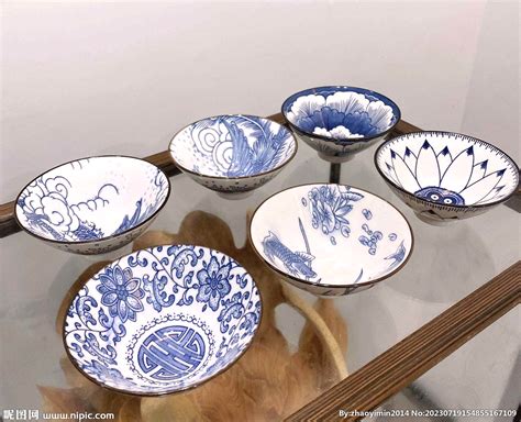 家用中国风釉下彩青花瓷餐具套装中式厨房复古陶瓷器盘碗碟子组合_桂北远红